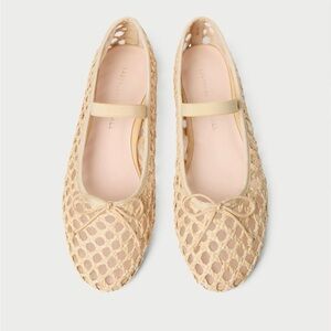 Women's Beige Ballet Flats